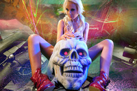 Denise With A Skull