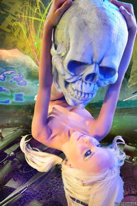 Denise With A Skull