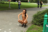Gina Devine Nude in Public