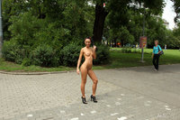 Gina Devine Nude in Public