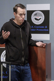 Cumming At Customs