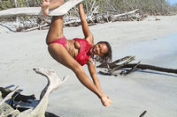 Sexy Brown Beauty Tierra Poses