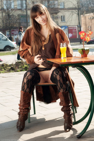Red Eva Flashing Outdoors