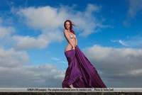 Ariel In Purple