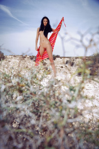 Macy B With Red Kerchief