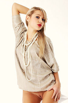 Hot blond Laura