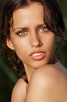 Arina D Presenting In The Pond.