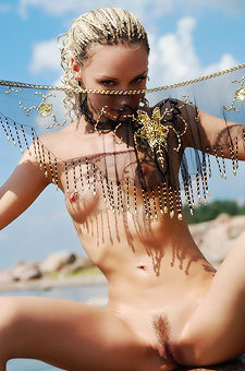 Russian Blonde Goddess Teen Anastasia